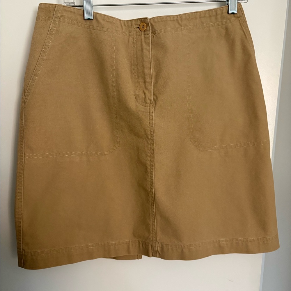 Ralph Lauren Tan Mini Skirt